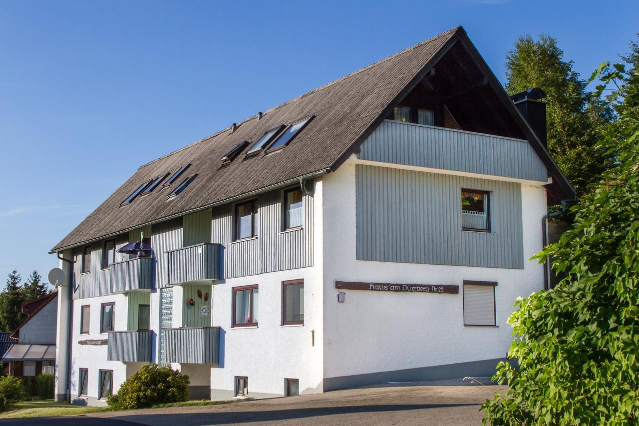 Ferienwohnung Haus Am Durrberg "St. Hubertus" Warmensteinach Exteriér fotografie